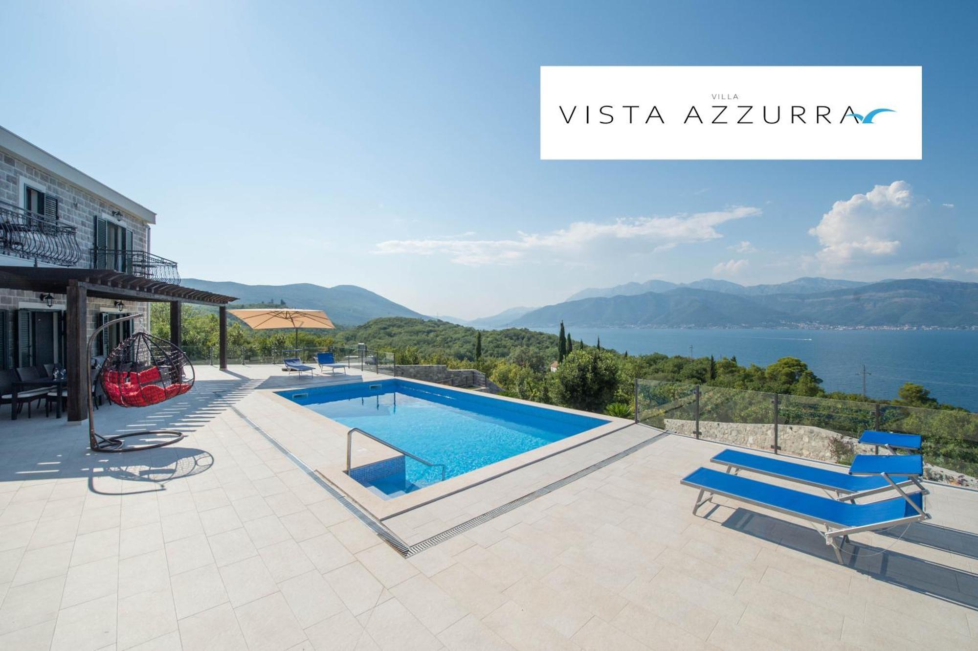 Villa Vista Azzurra Тиват Екстериор снимка