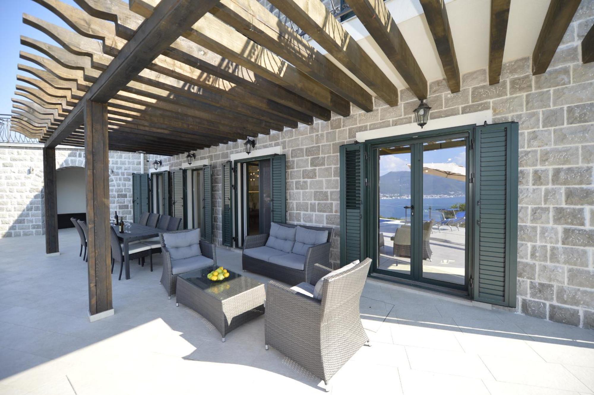 Villa Vista Azzurra Тиват Екстериор снимка