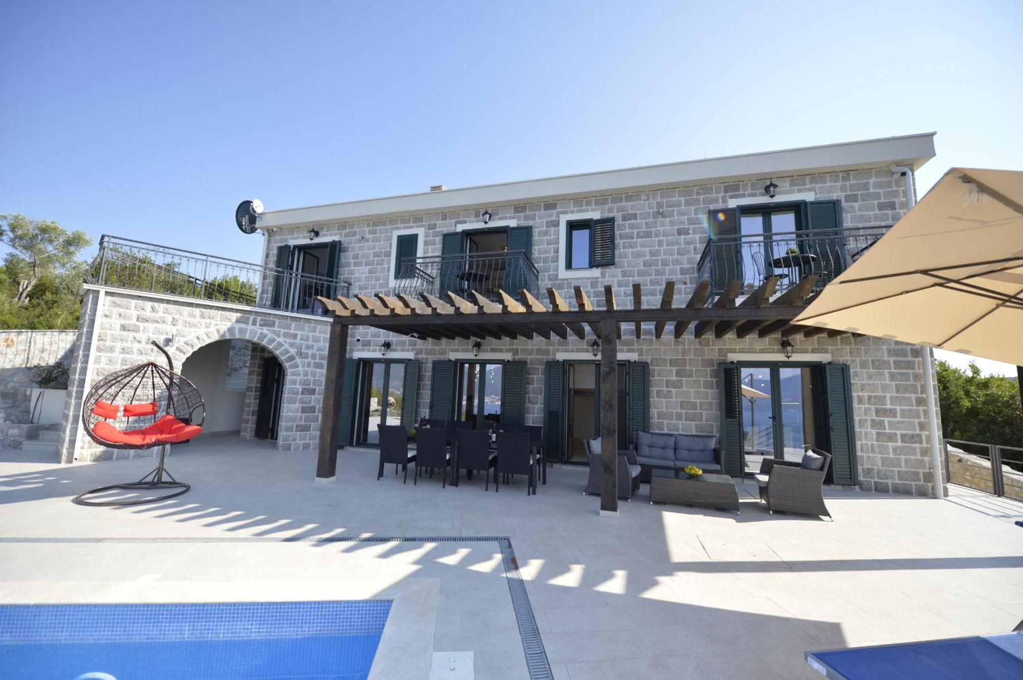 Villa Vista Azzurra Тиват Екстериор снимка