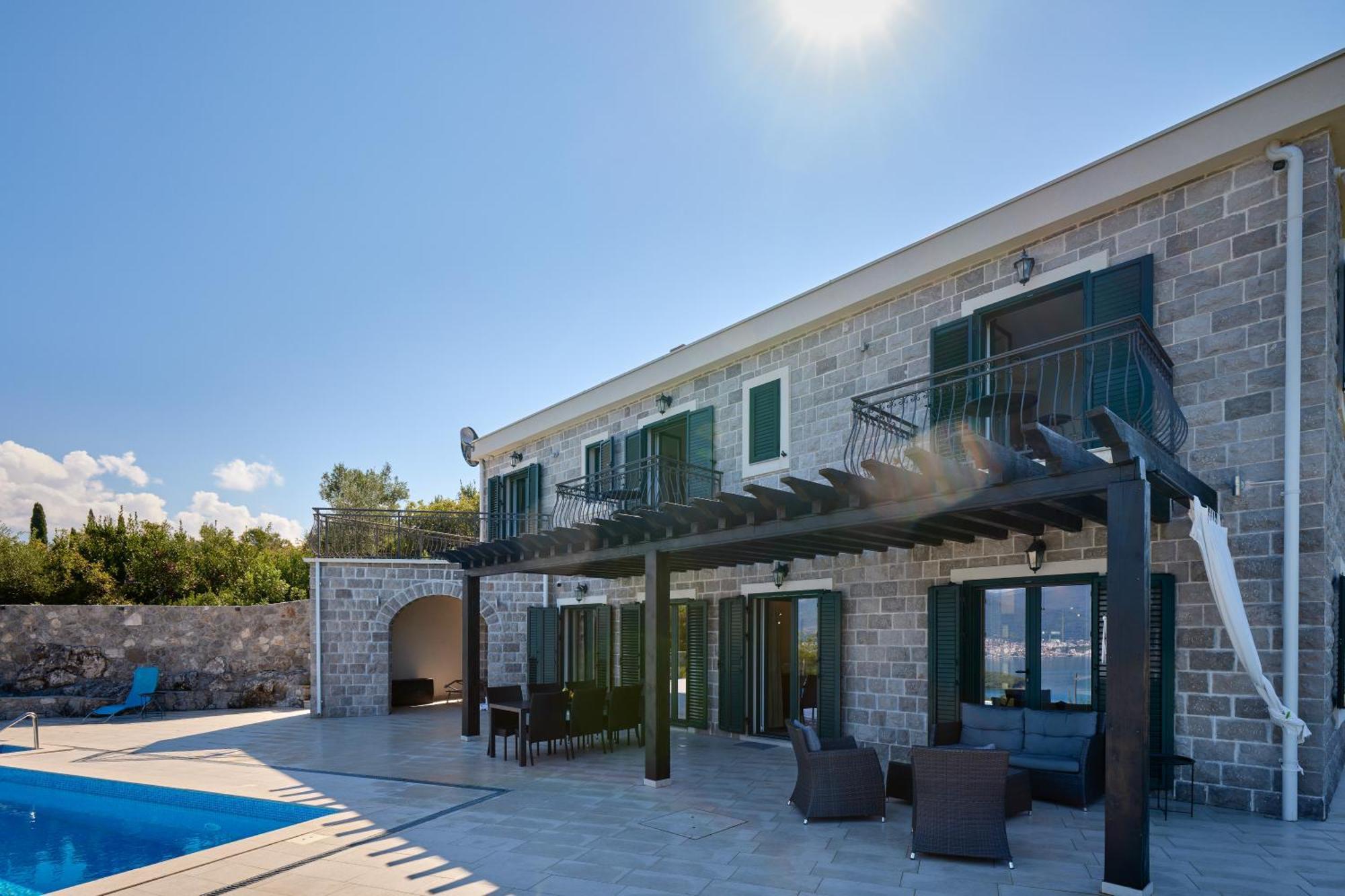 Villa Vista Azzurra Тиват Екстериор снимка